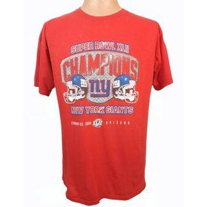 SUPER BOWL XLII NEW YORK GIANTS 2008 Champions - Arizona (LG) T-Shirt